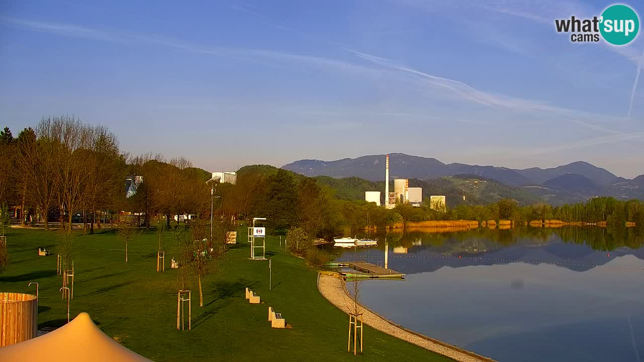 Velenje Lake Webcam – Live from Velenje Beach