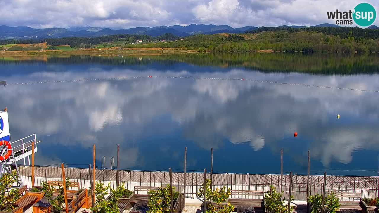 Webcam lago Velenje – Vista en directo desde Velenje Beach