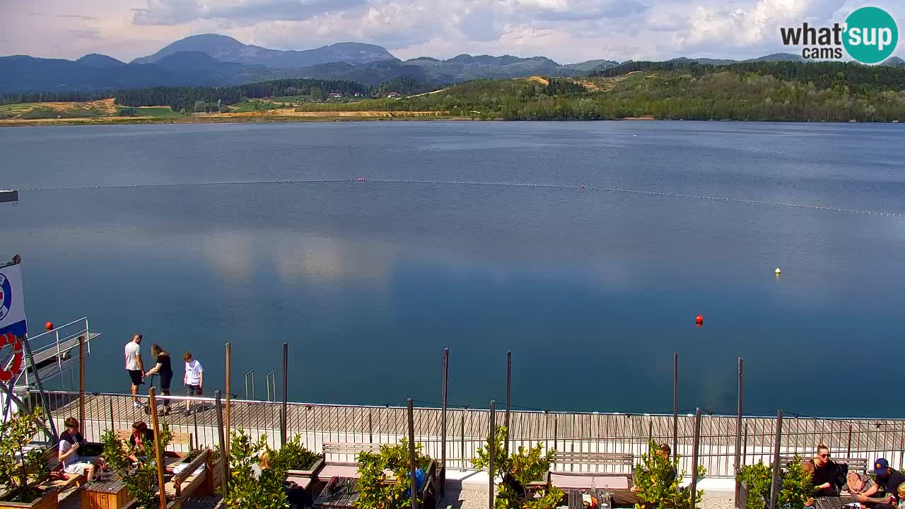 Webcam Lago di Velenje – Spiaggia di Velenje in diretta