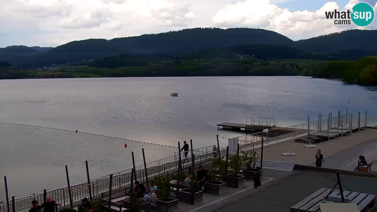 Web kamera Velenjsko jezero – Plaža Velenje uživo