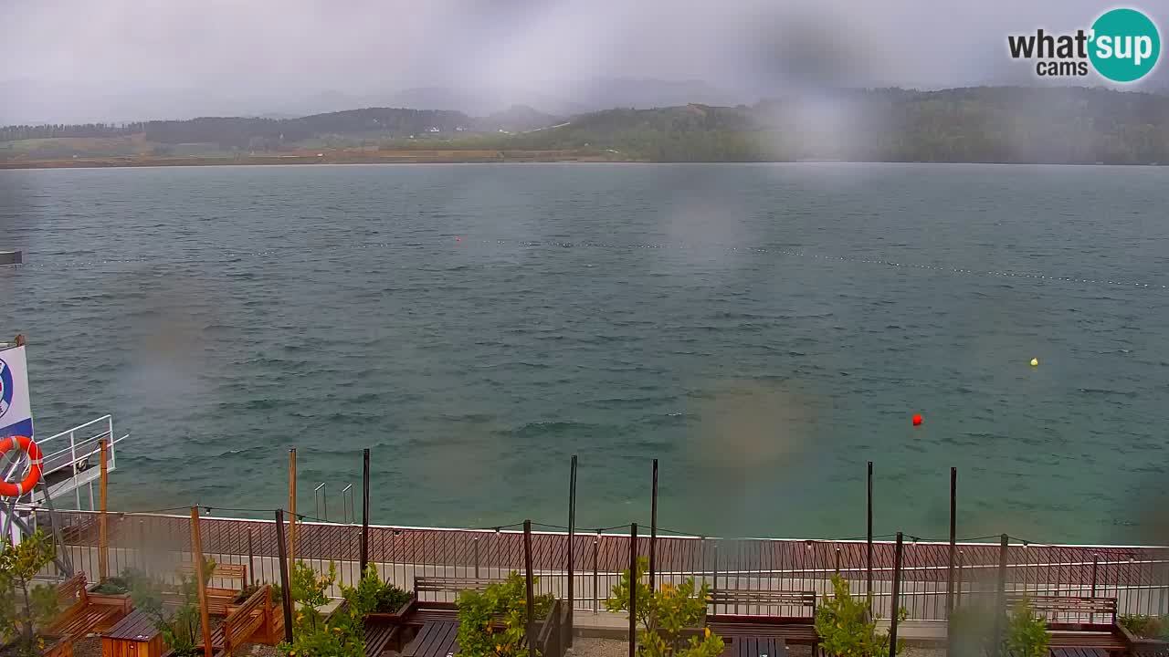 Webcam lac de Velenje – Vue en direct depuis Velenje Beach