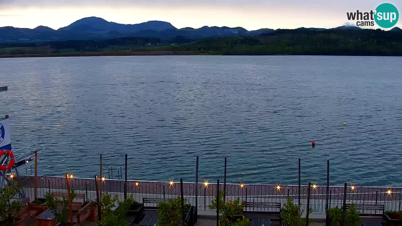 Webcam lago Velenje – Vista en directo desde Velenje Beach