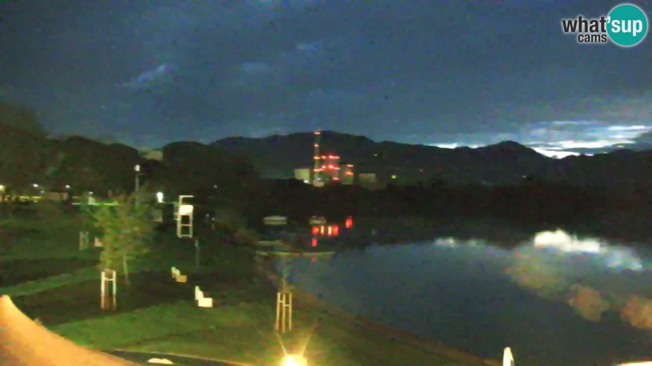 Webcam lac de Velenje – Vue en direct depuis Velenje Beach