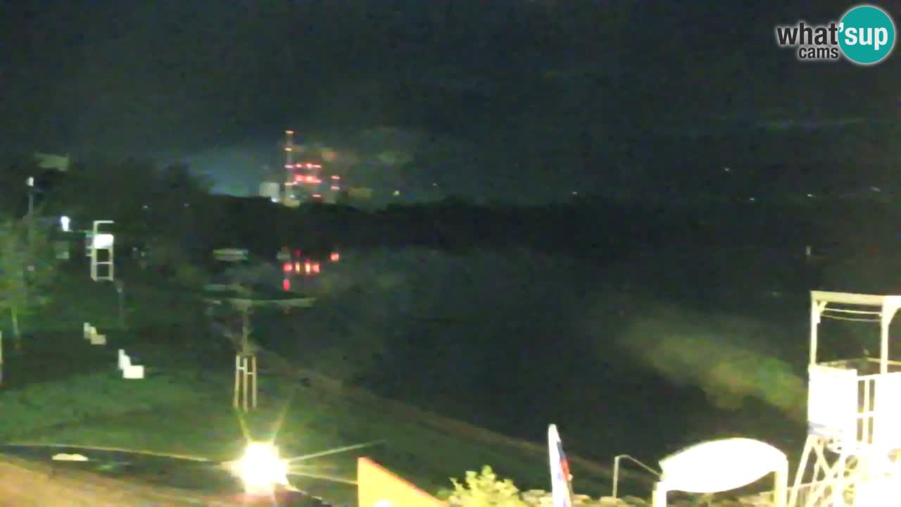 Webcam lago Velenje – Vista en directo desde Velenje Beach