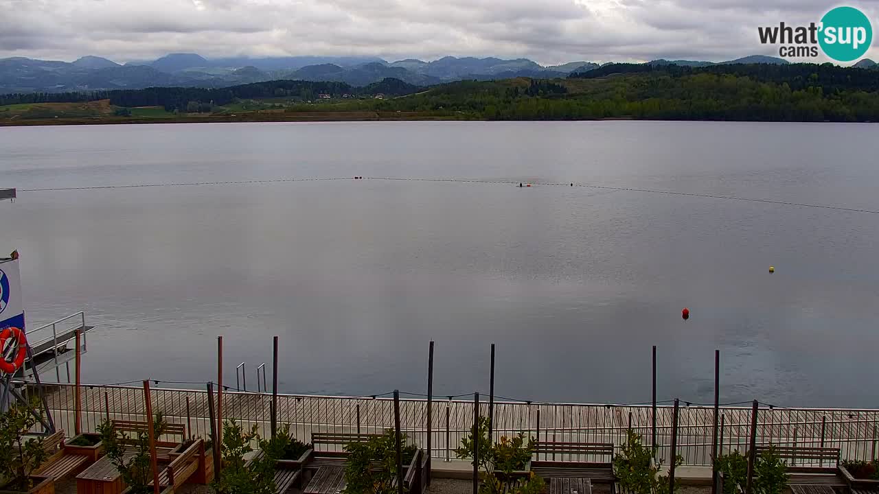 Webcam lac de Velenje – Vue en direct depuis Velenje Beach