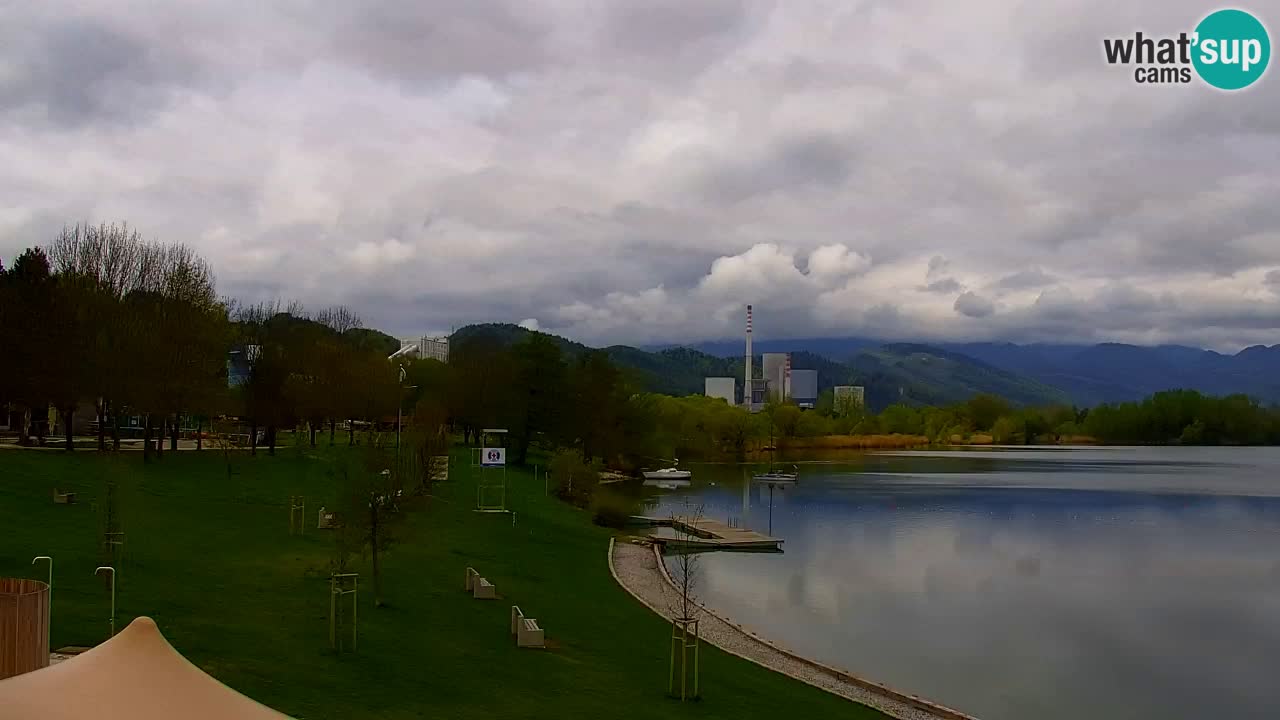 Webcam Lago di Velenje – Spiaggia di Velenje in diretta