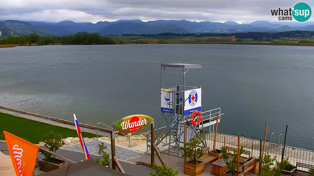 Webcam lac de Velenje – Vue en direct depuis Velenje Beach