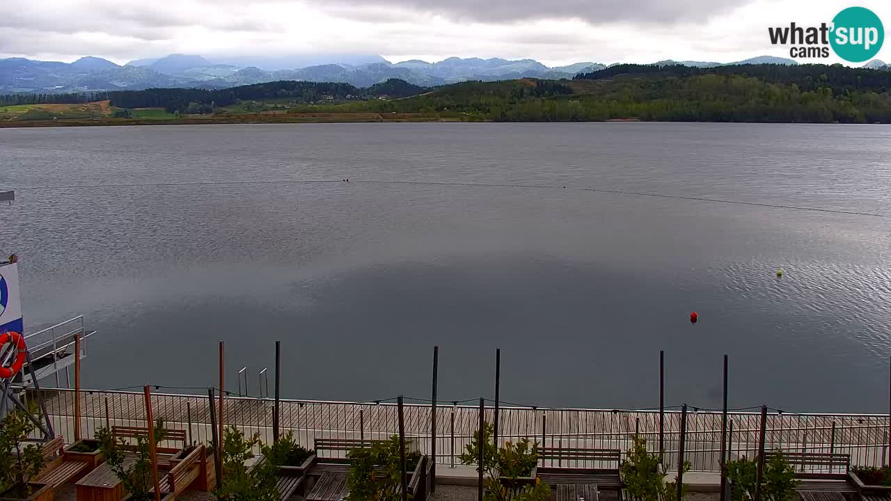 Webcam lago Velenje – Vista en directo desde Velenje Beach