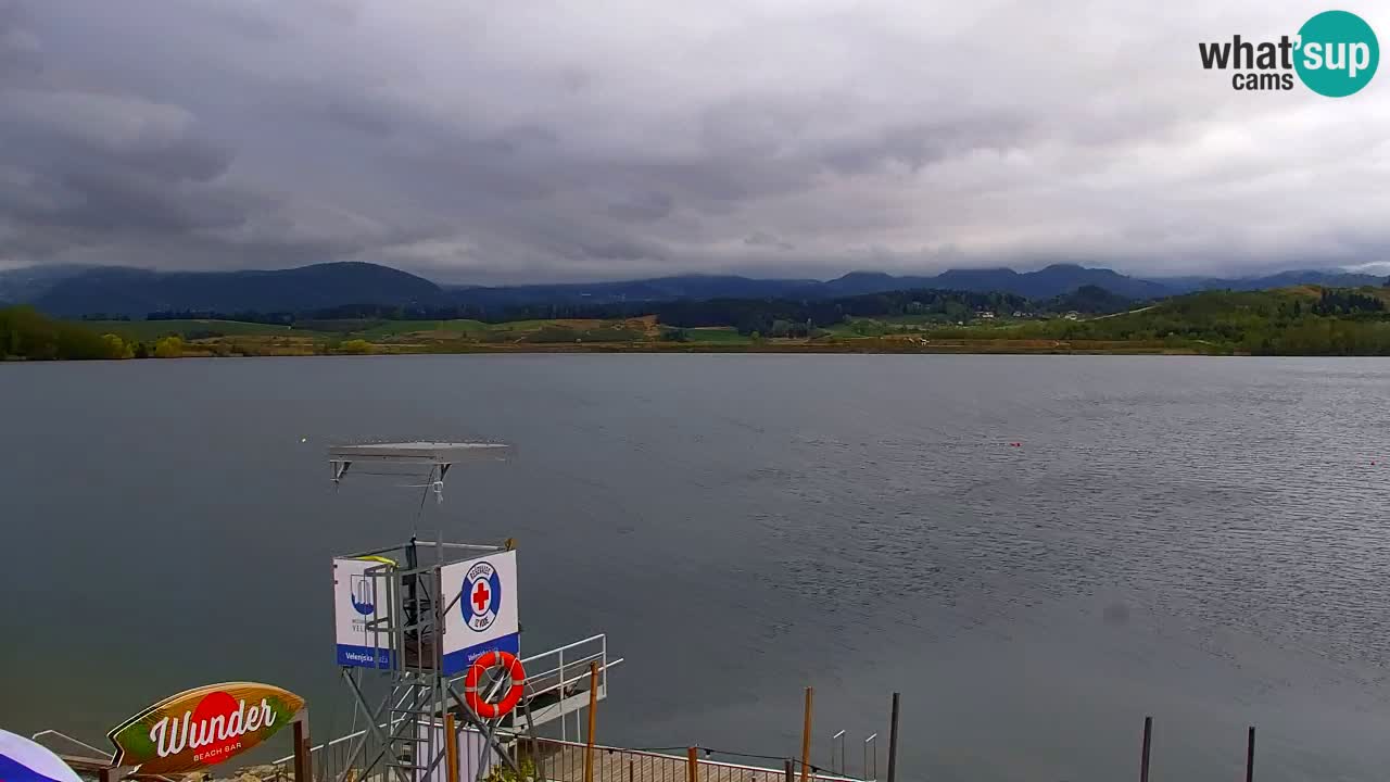 Web kamera Velenjsko jezero – Plaža Velenje uživo