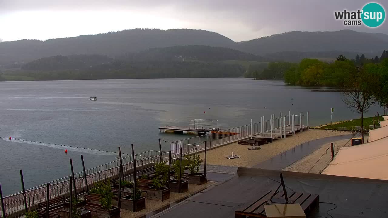 Webcam lago Velenje – Vista en directo desde Velenje Beach