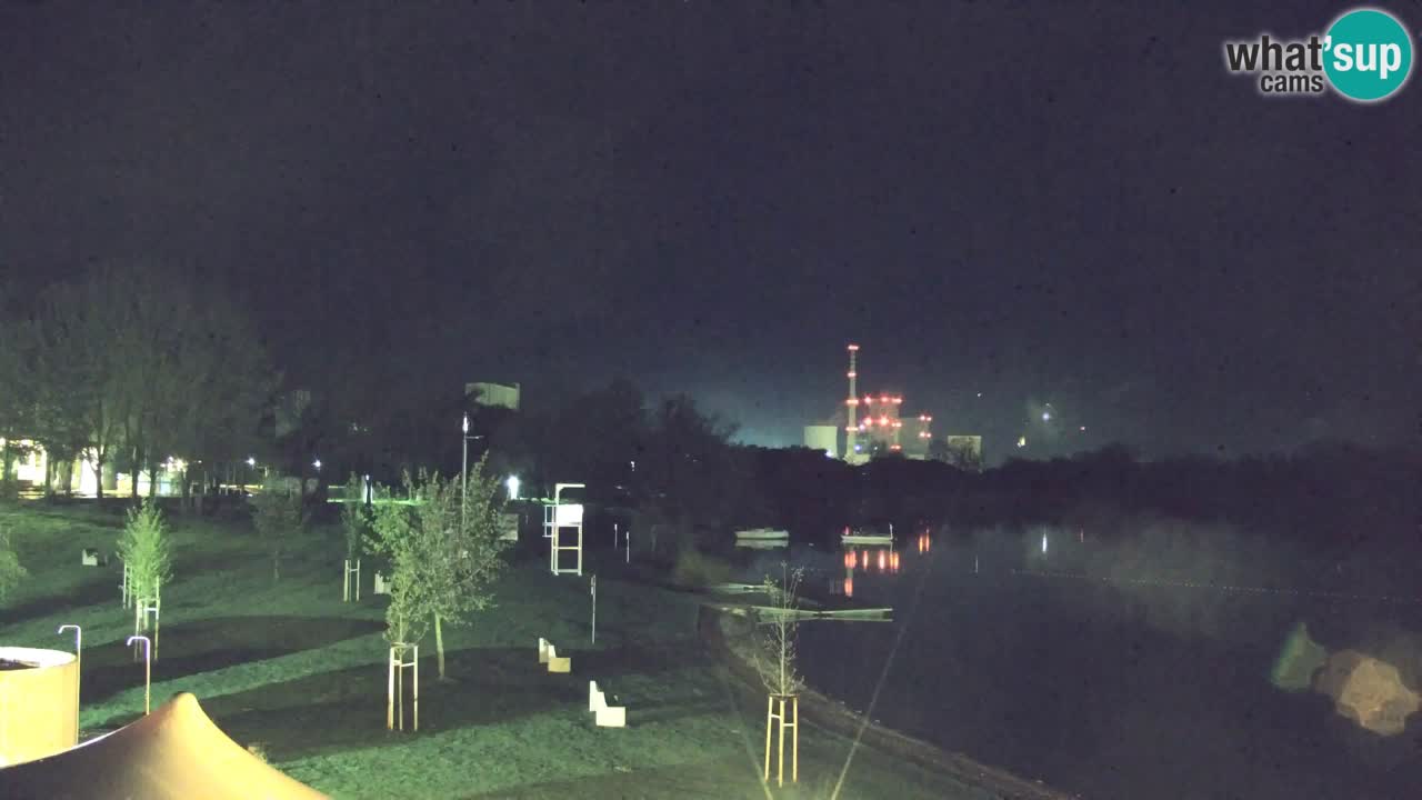 Web kamera Velenjsko jezero – Plaža Velenje uživo