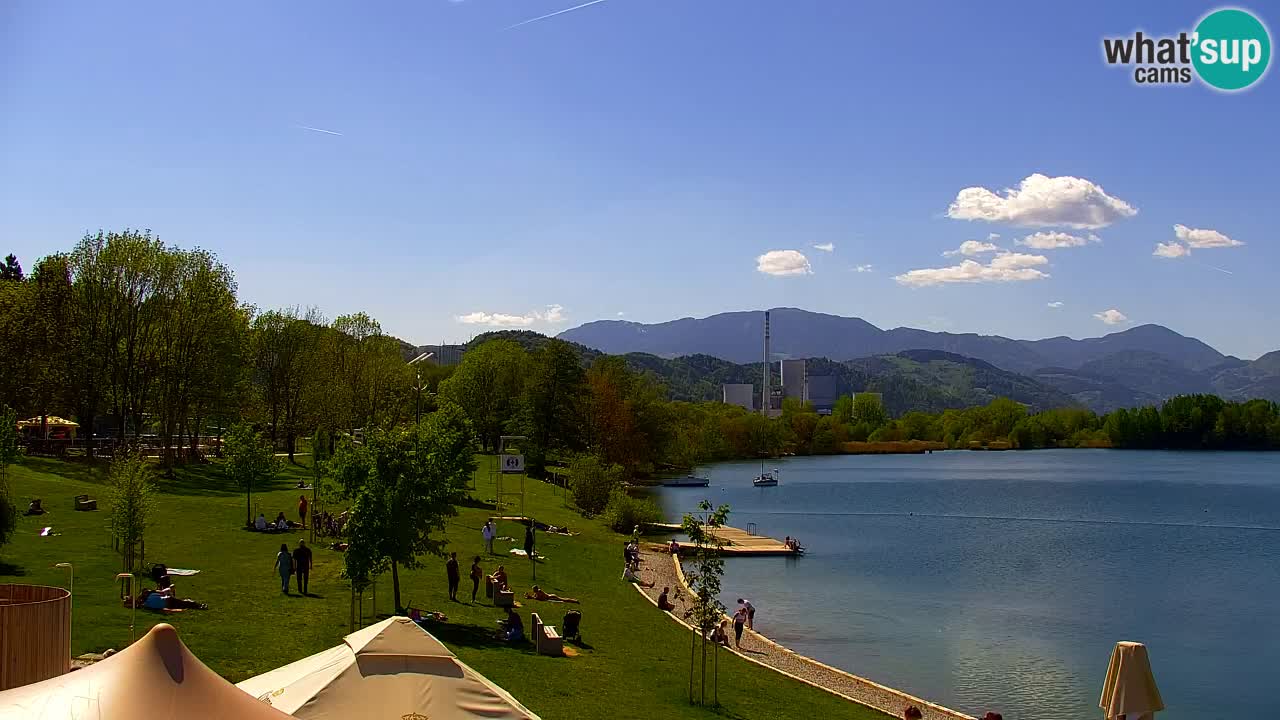 Velenje Lake Webcam – Live from Velenje Beach
