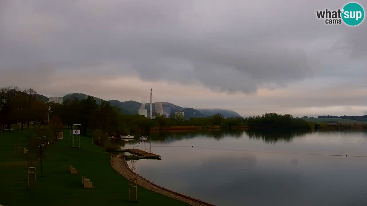 Webcam lac de Velenje – Vue en direct depuis Velenje Beach
