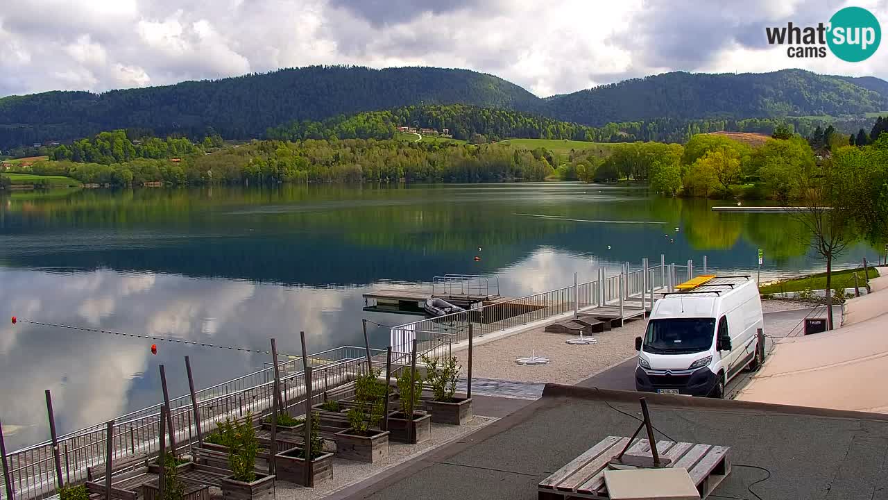 Webcam lago Velenje – Vista en directo desde Velenje Beach