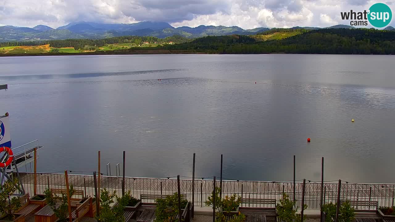 Web kamera Velenjsko jezero – Plaža Velenje uživo