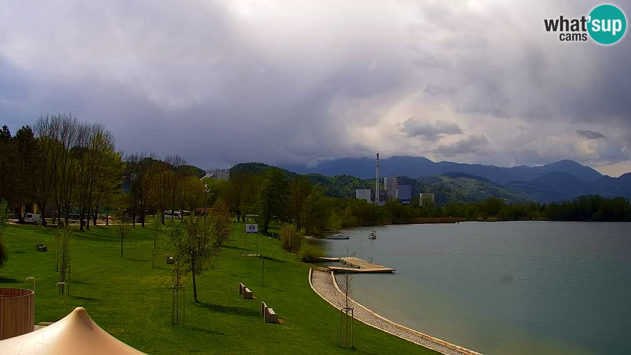 Webcam Lago di Velenje – Spiaggia di Velenje in diretta