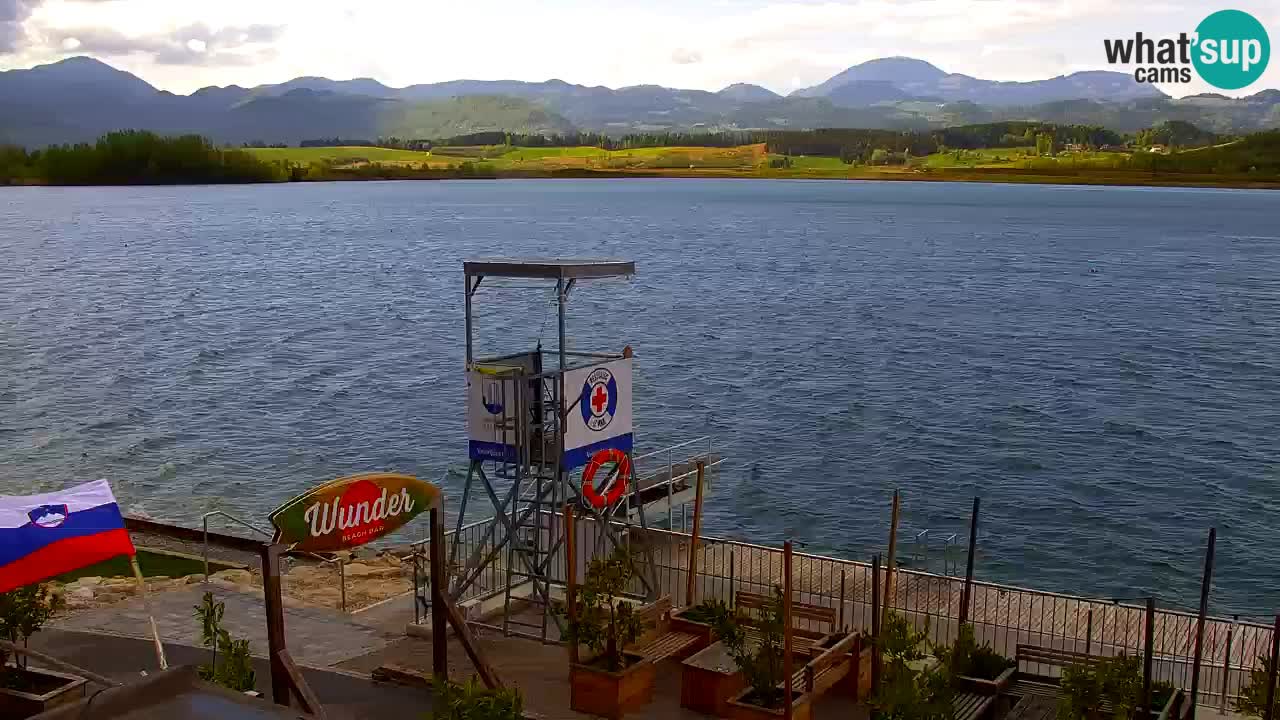 Velenje See Webcam – Live vom Velenje Strand
