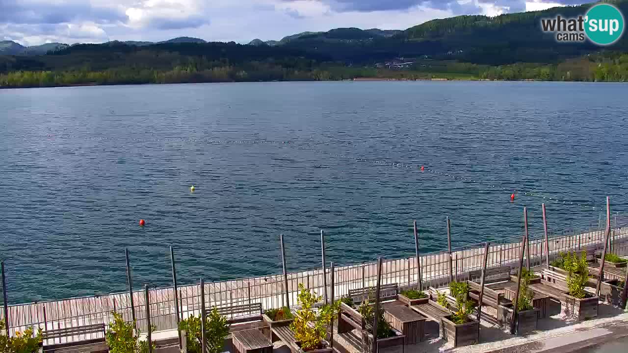 Webcam lago Velenje – Vista en directo desde Velenje Beach