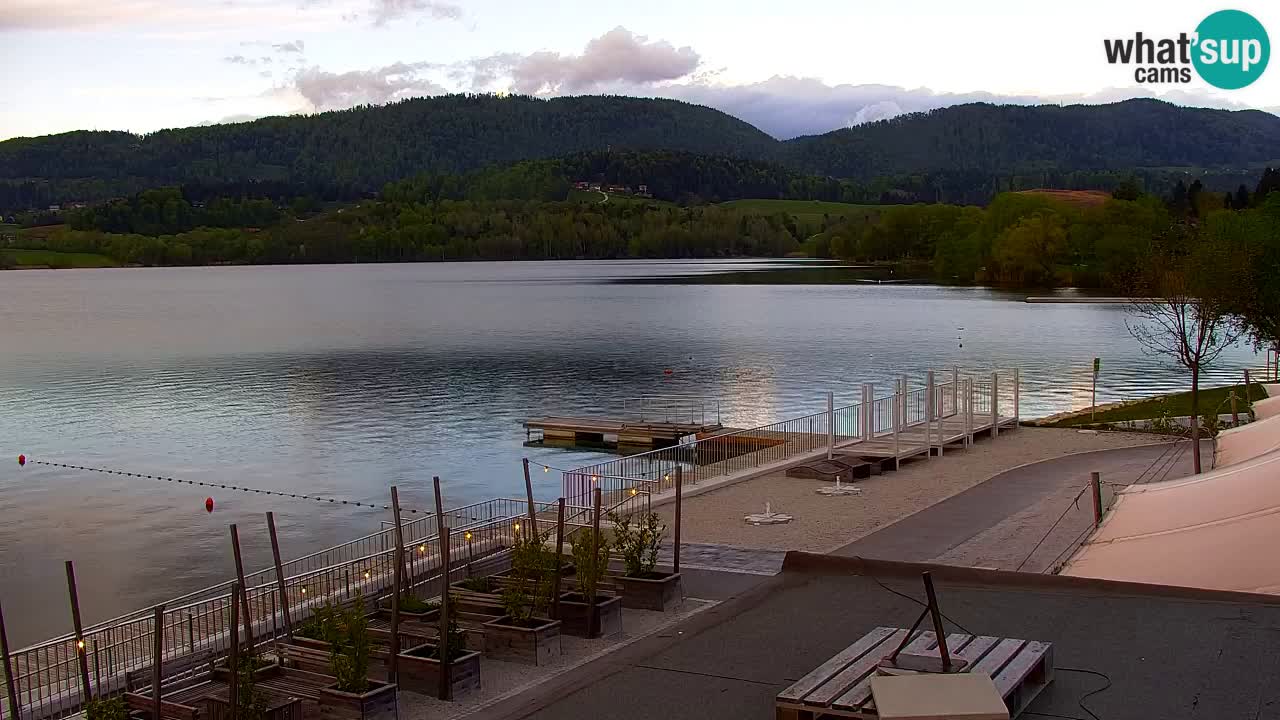 Webcam Lago di Velenje – Spiaggia di Velenje in diretta