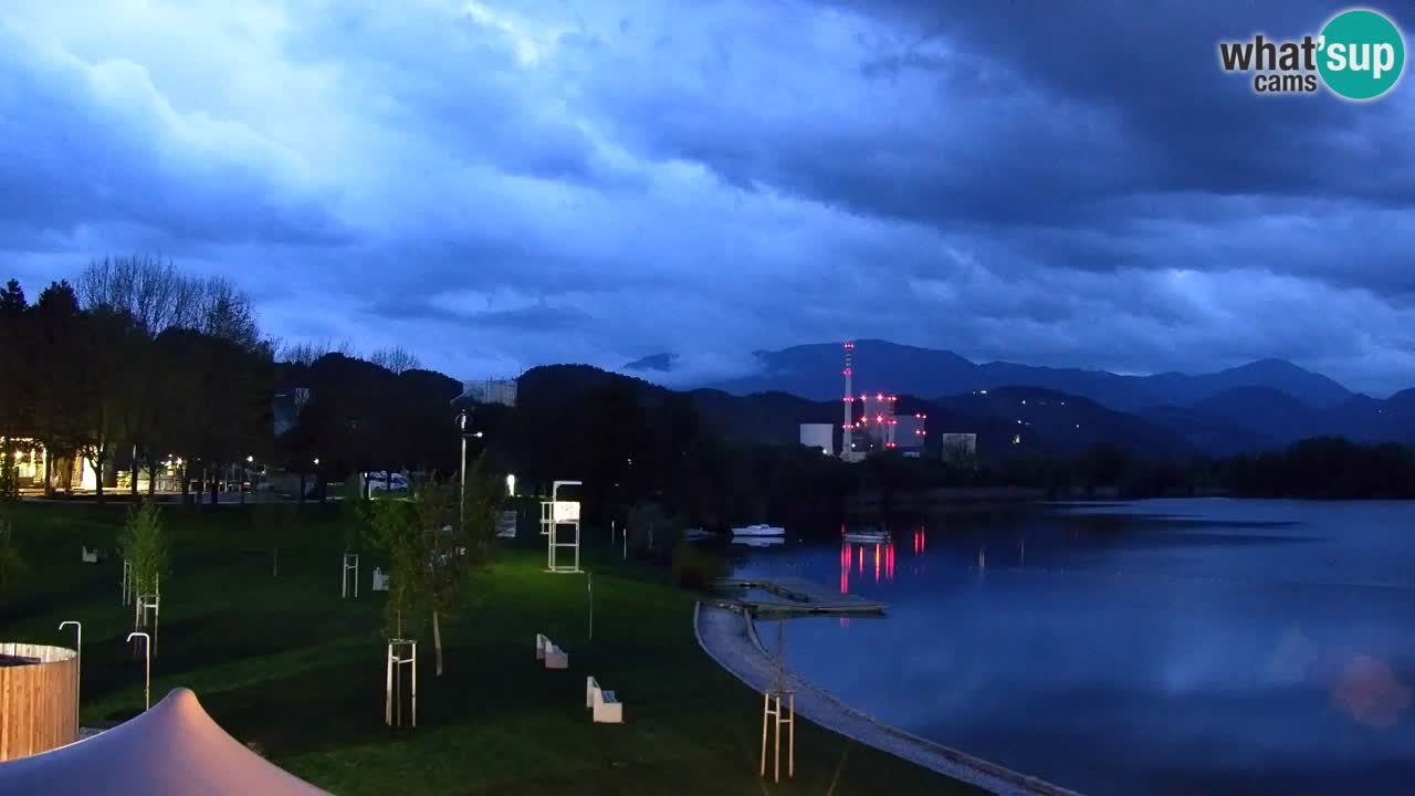 Webcam Lago di Velenje – Spiaggia di Velenje in diretta