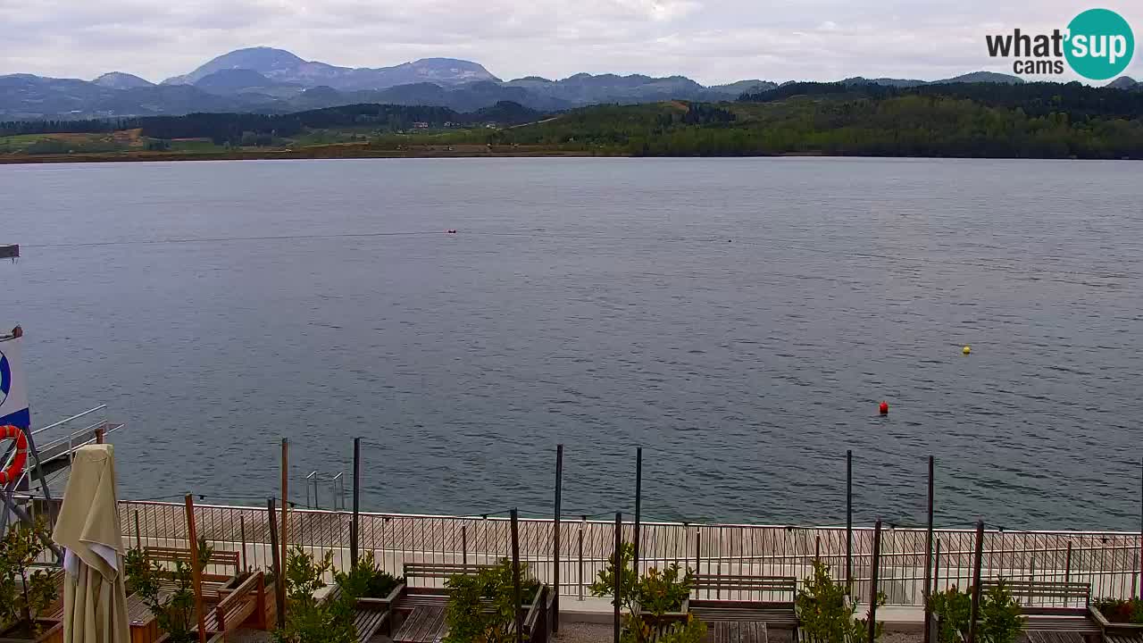 Webcam lago Velenje – Vista en directo desde Velenje Beach