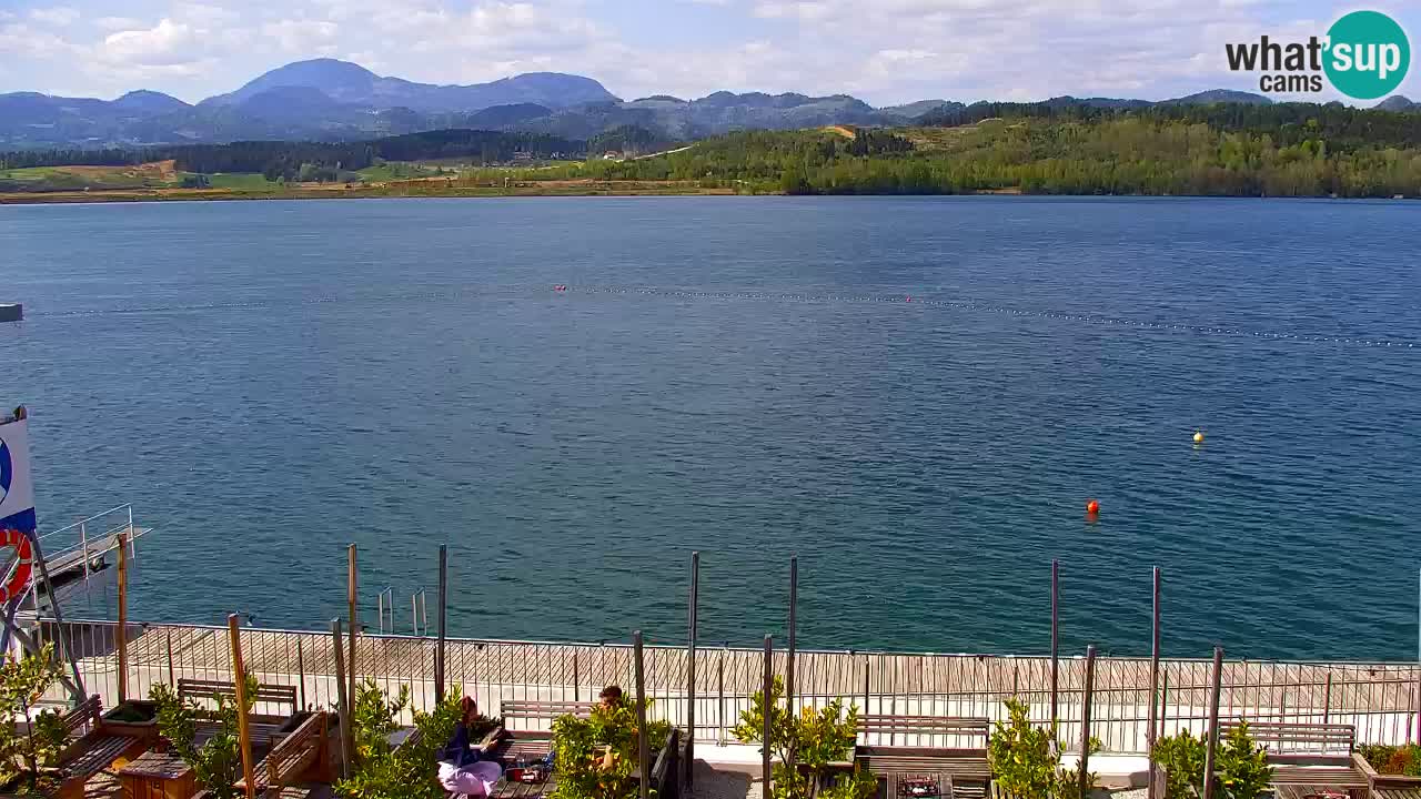 Web kamera Velenjsko jezero – Plaža Velenje uživo