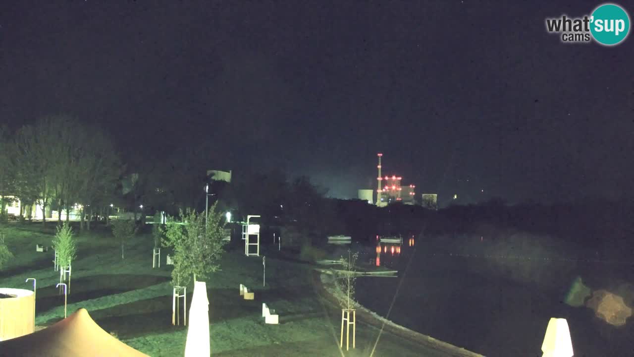 Web kamera Velenjsko jezero – Plaža Velenje uživo