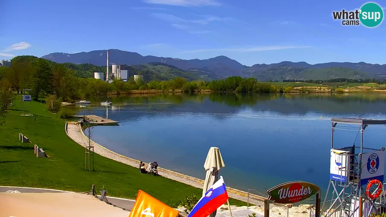 Velenje Lake Webcam – Live from Velenje Beach