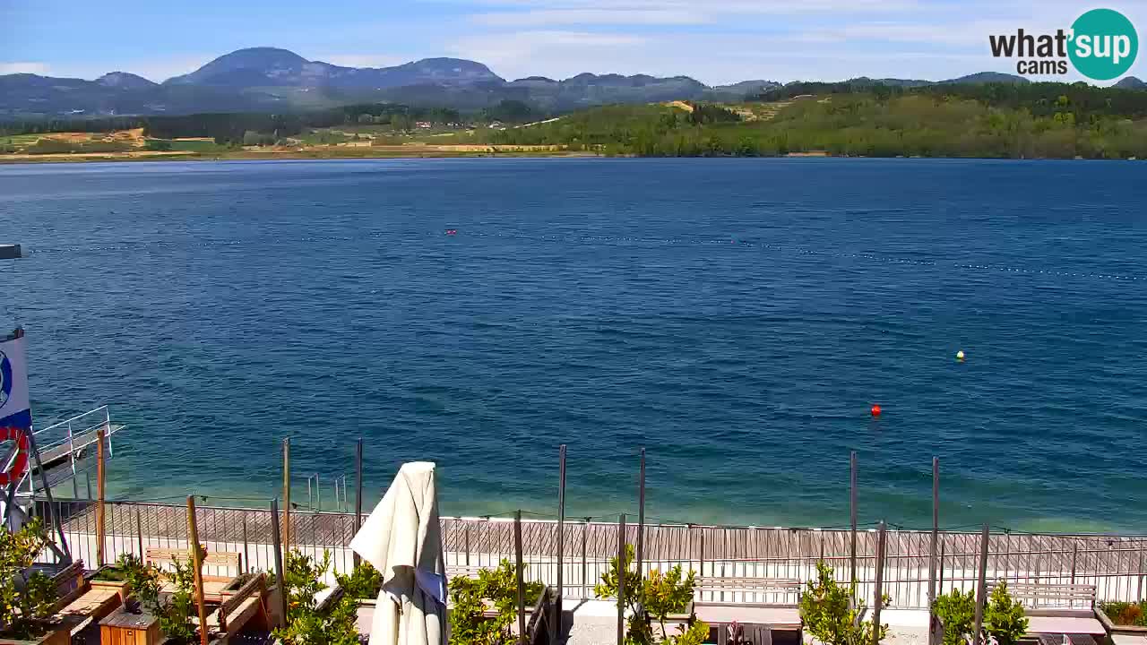 Webcam Lago di Velenje – Spiaggia di Velenje in diretta