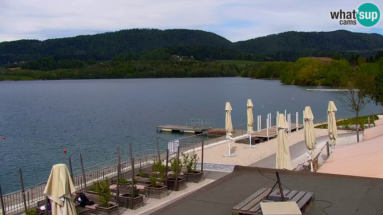 Webcam lago Velenje – Vista en directo desde Velenje Beach