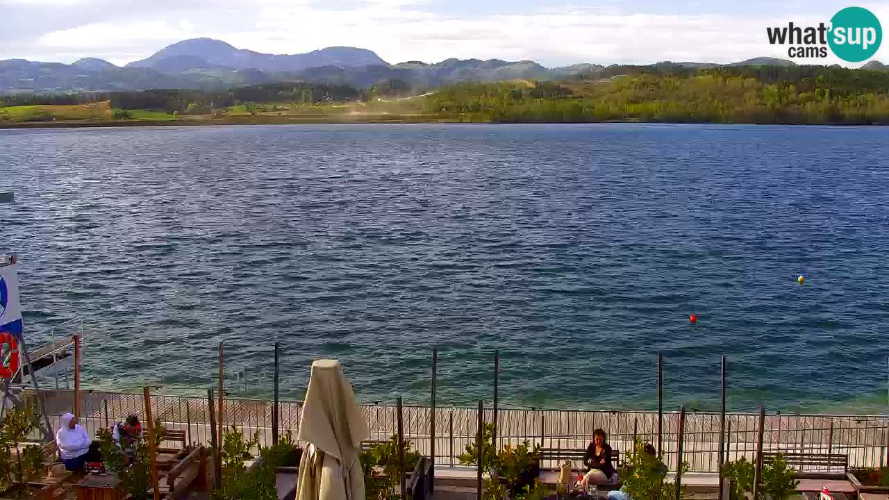 Web kamera Velenjsko jezero – Plaža Velenje uživo