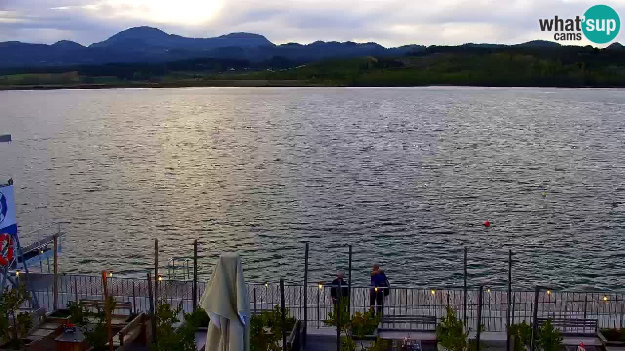 Webcam lago Velenje – Vista en directo desde Velenje Beach