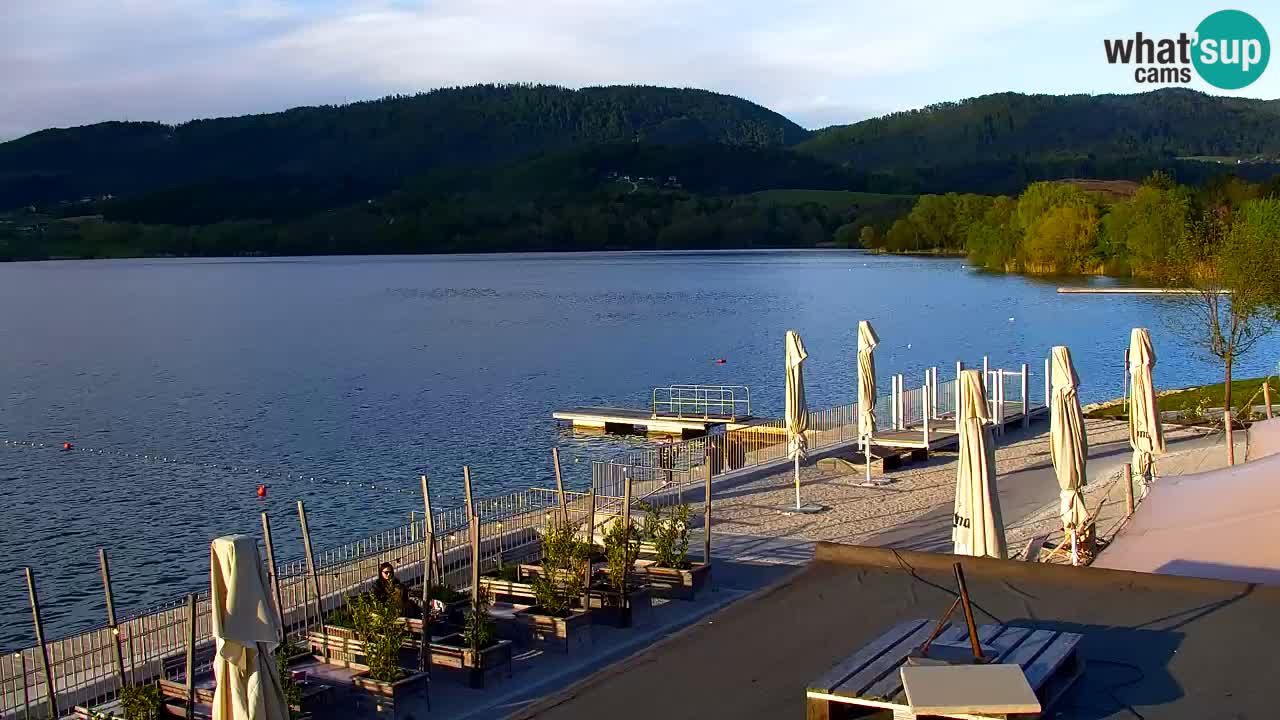 Web kamera Velenjsko jezero – Plaža Velenje uživo