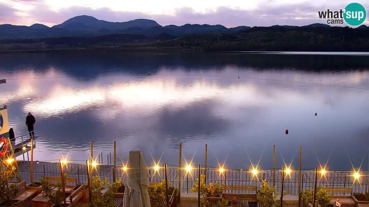 Webcam lago Velenje – Vista en directo desde Velenje Beach