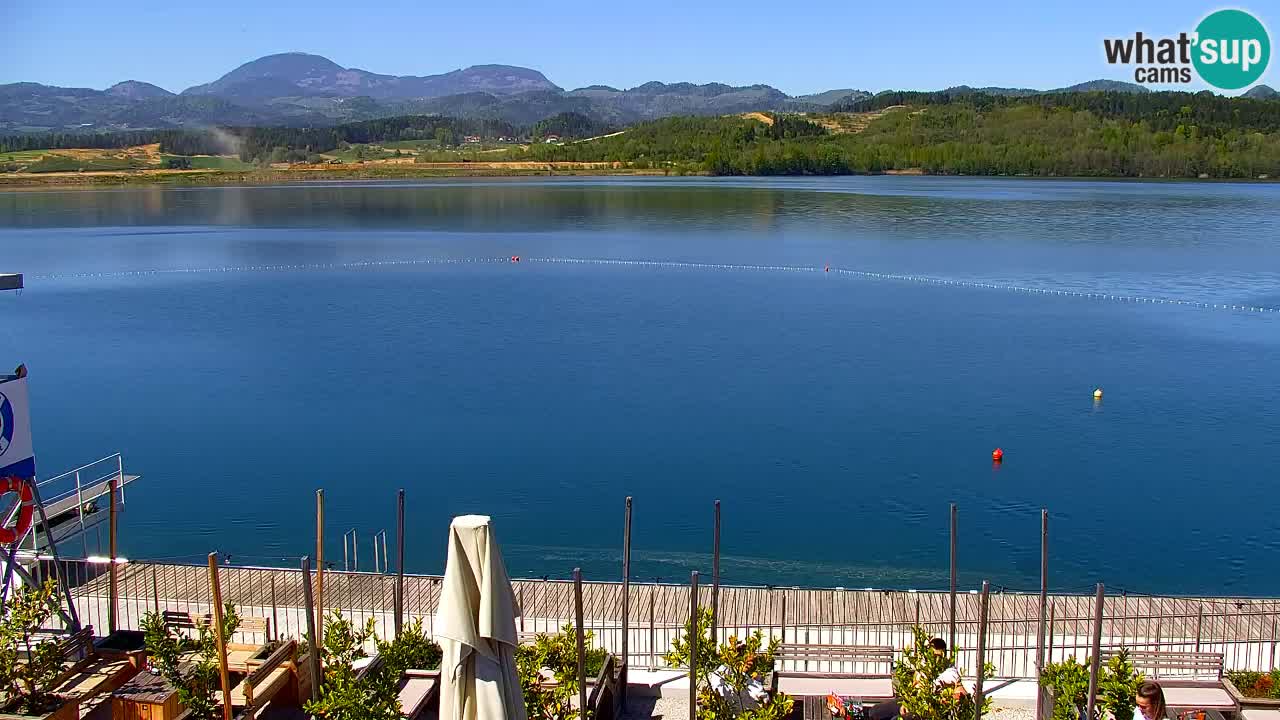 Webcam lac de Velenje – Vue en direct depuis Velenje Beach