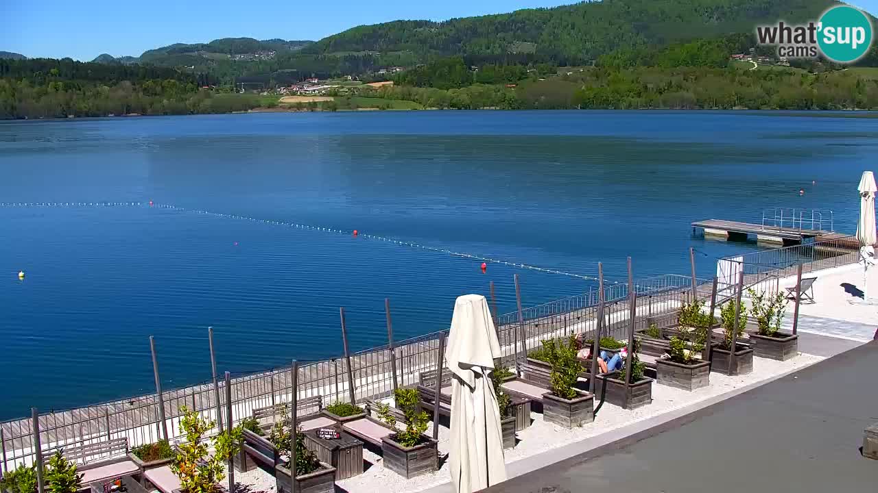 Webcam Lago di Velenje – Spiaggia di Velenje in diretta