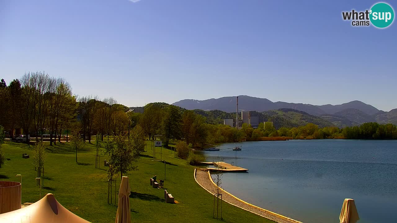 Velenje Lake Webcam – Live from Velenje Beach