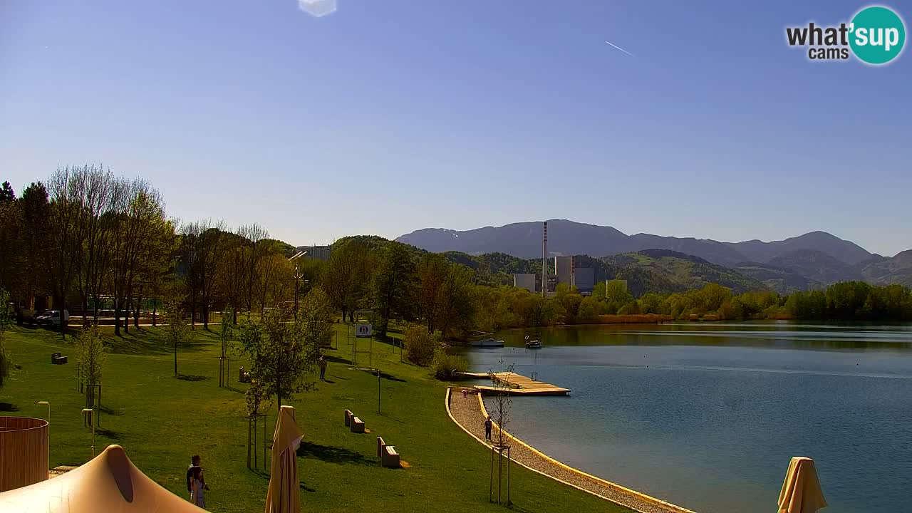Velenje Lake Webcam – Live from Velenje Beach