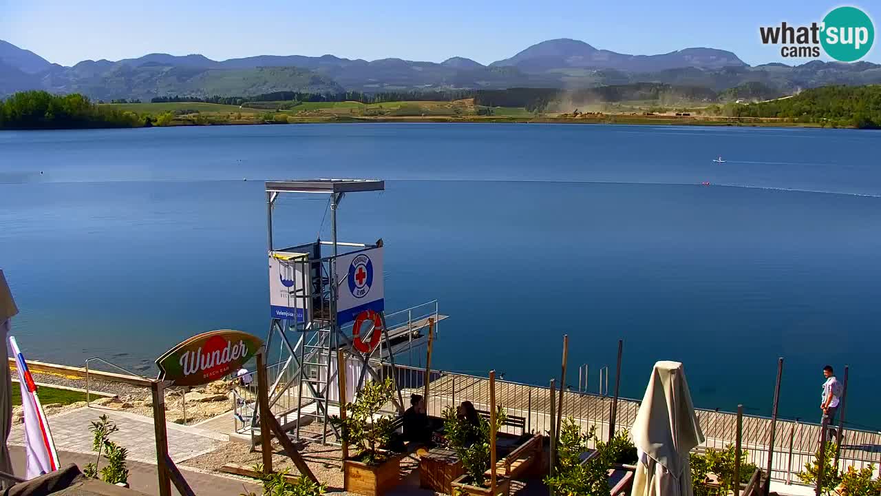 Webcam Lago di Velenje – Spiaggia di Velenje in diretta