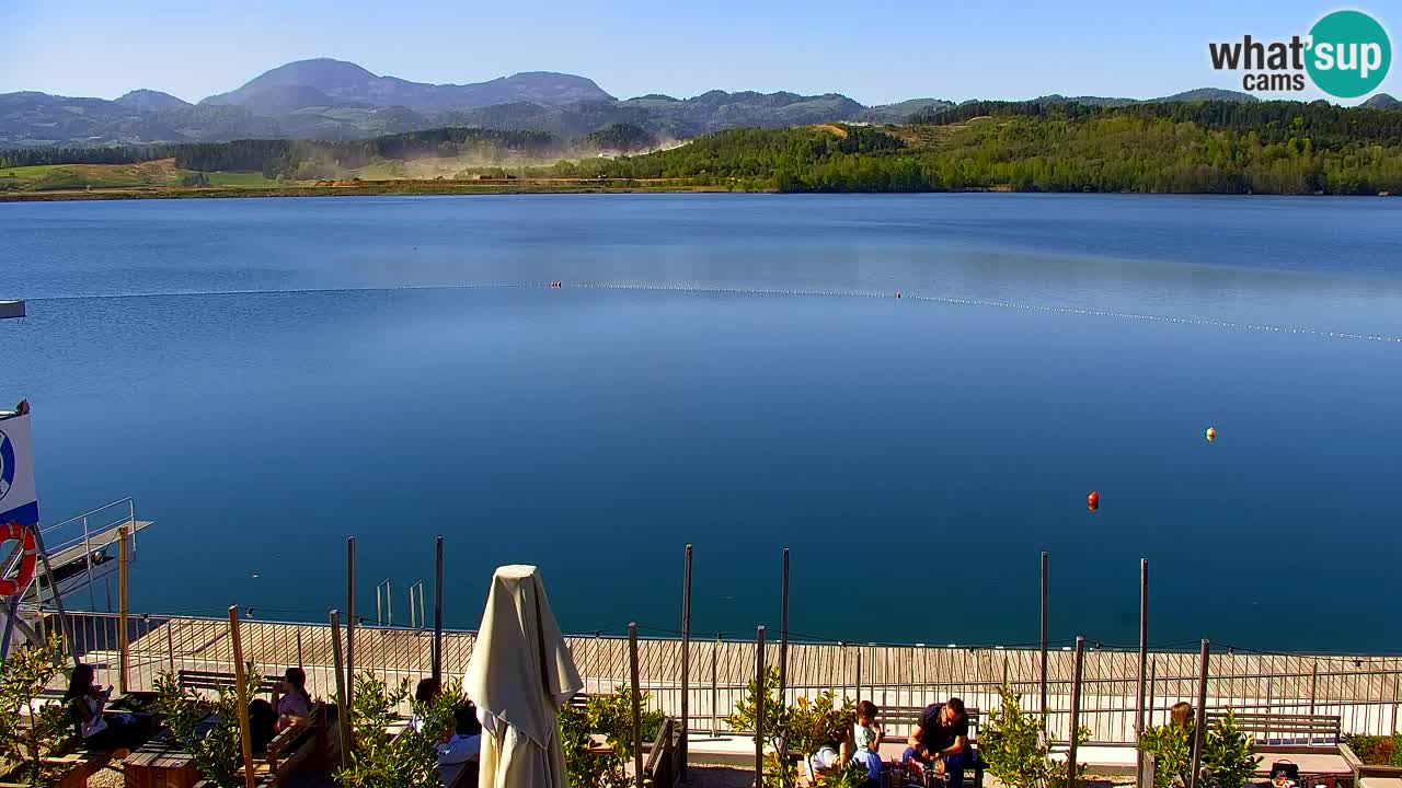 Webcam Lago di Velenje – Spiaggia di Velenje in diretta