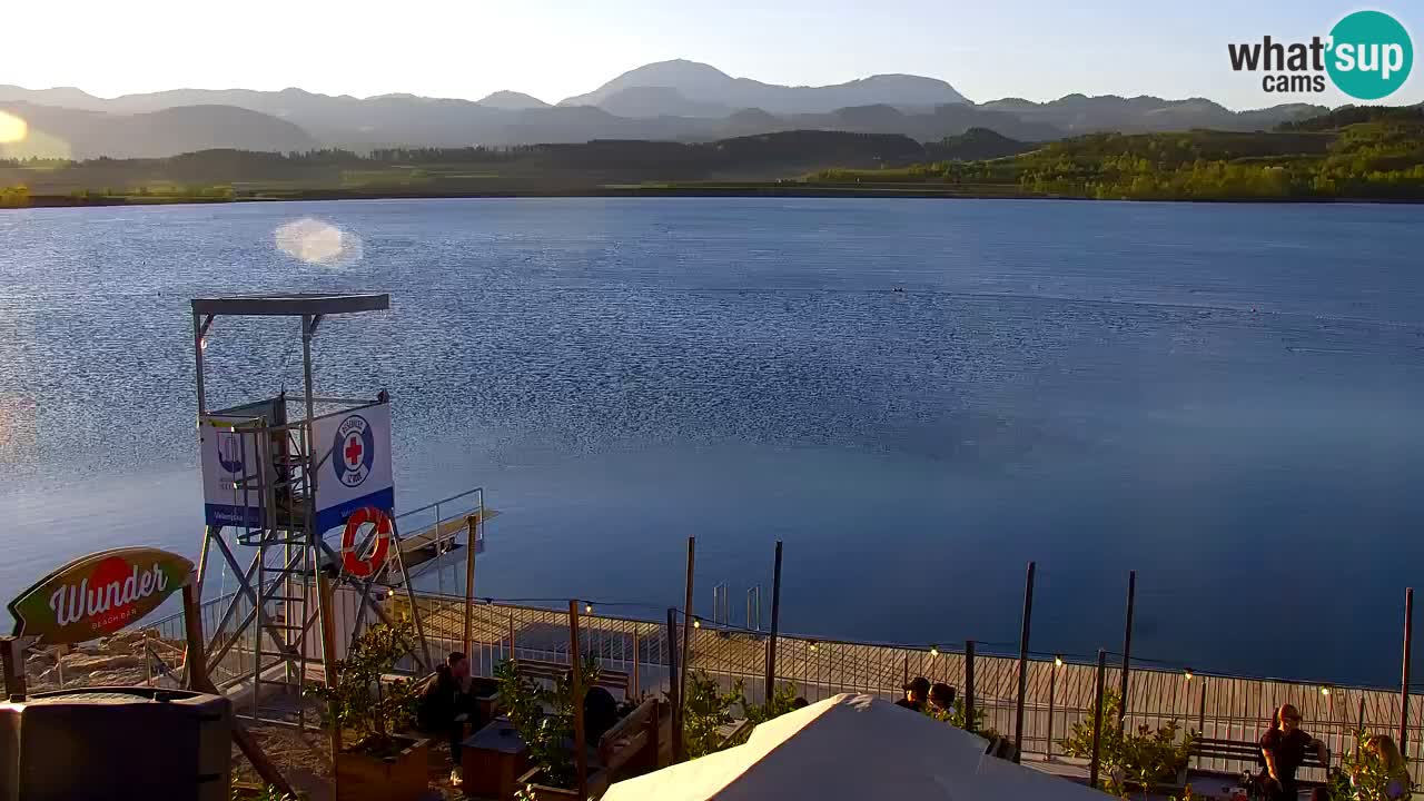 Webcam Lago di Velenje – Spiaggia di Velenje in diretta