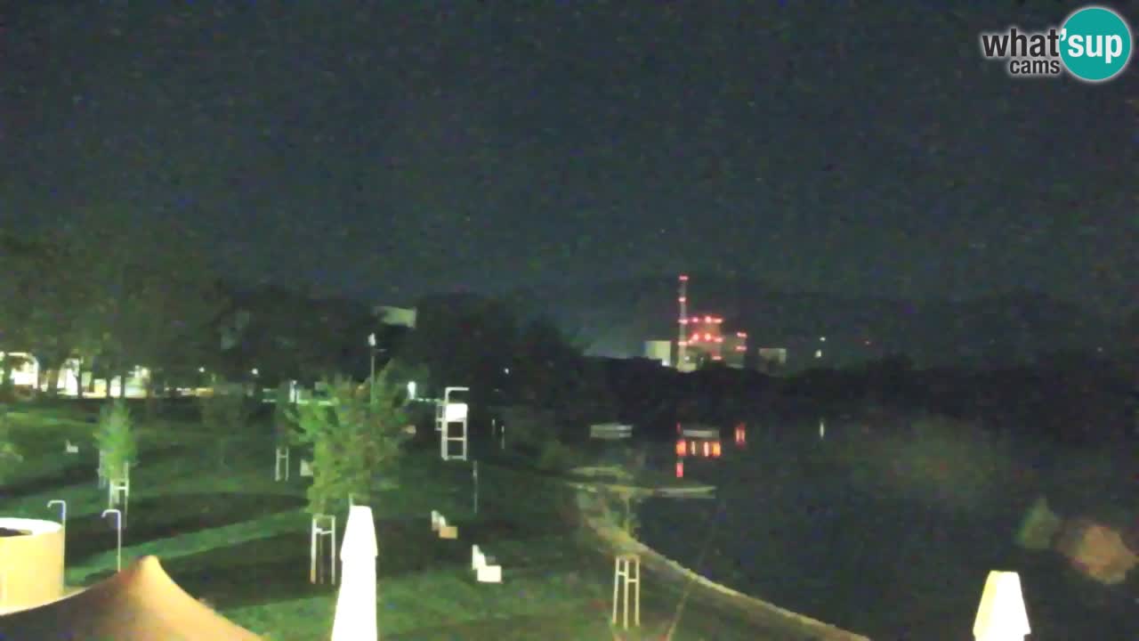 Webcam lago Velenje – Vista en directo desde Velenje Beach