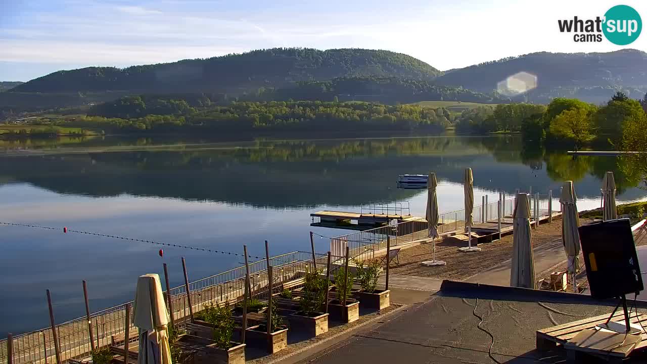 Webcam lago Velenje – Vista en directo desde Velenje Beach