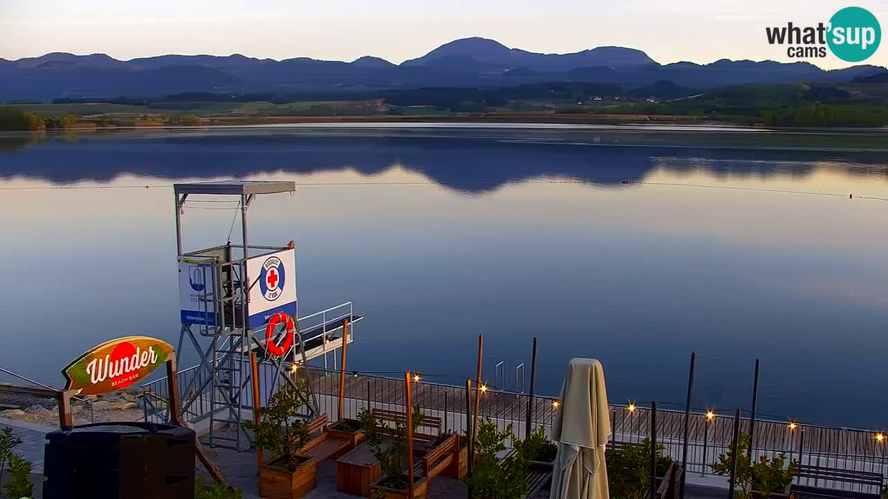 Webcam Lago di Velenje – Spiaggia di Velenje in diretta