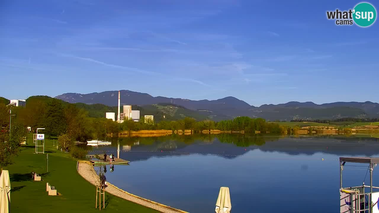 Webcam Lago di Velenje – Spiaggia di Velenje in diretta