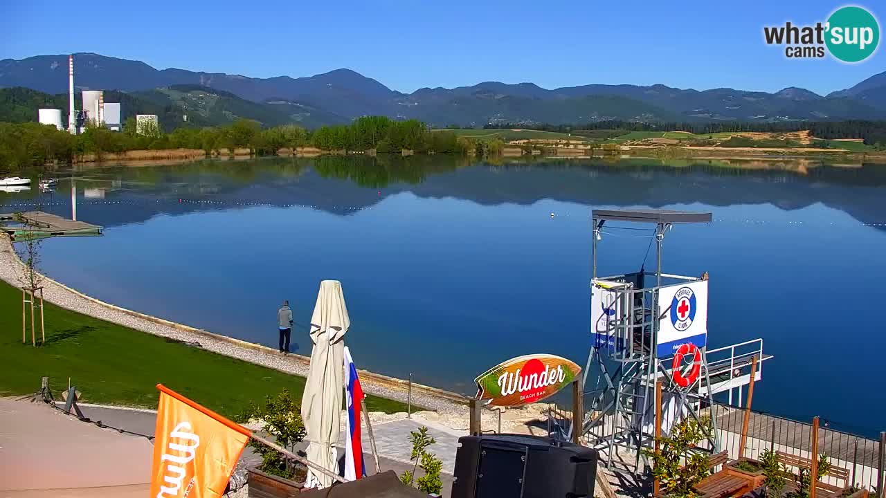 Velenje Lake Webcam – Live from Velenje Beach