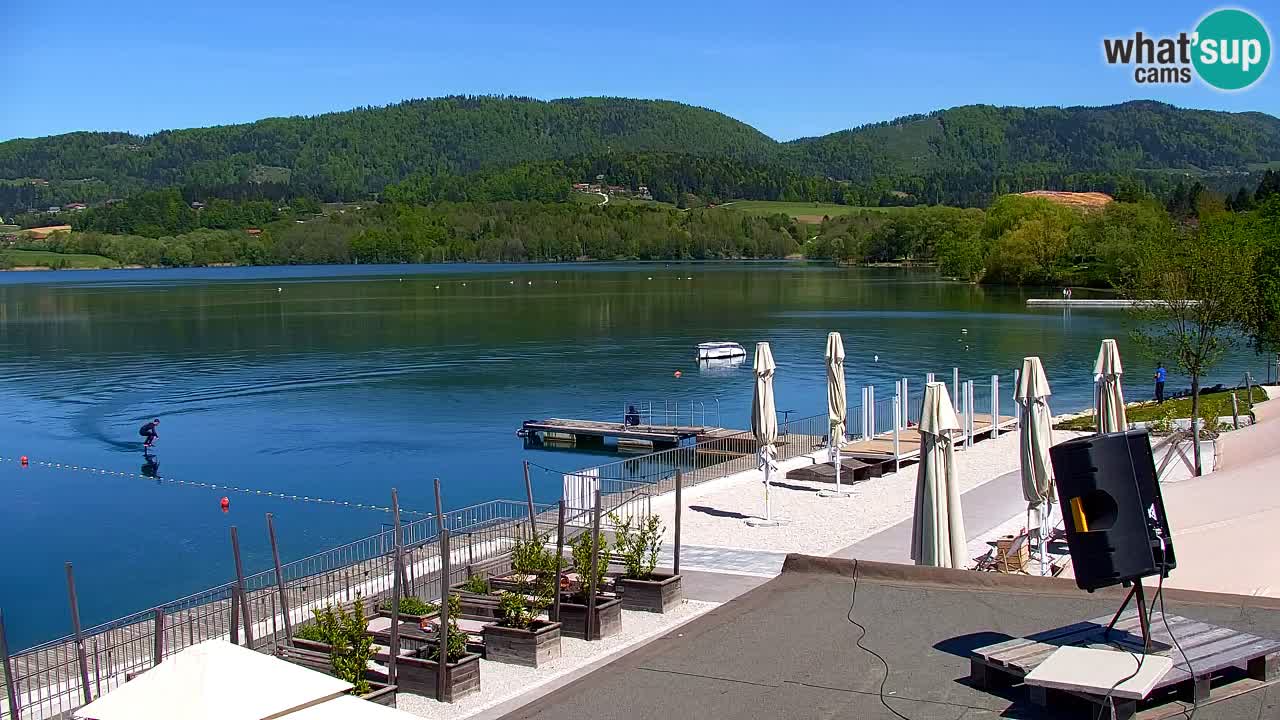 Webcam lac de Velenje – Vue en direct depuis Velenje Beach