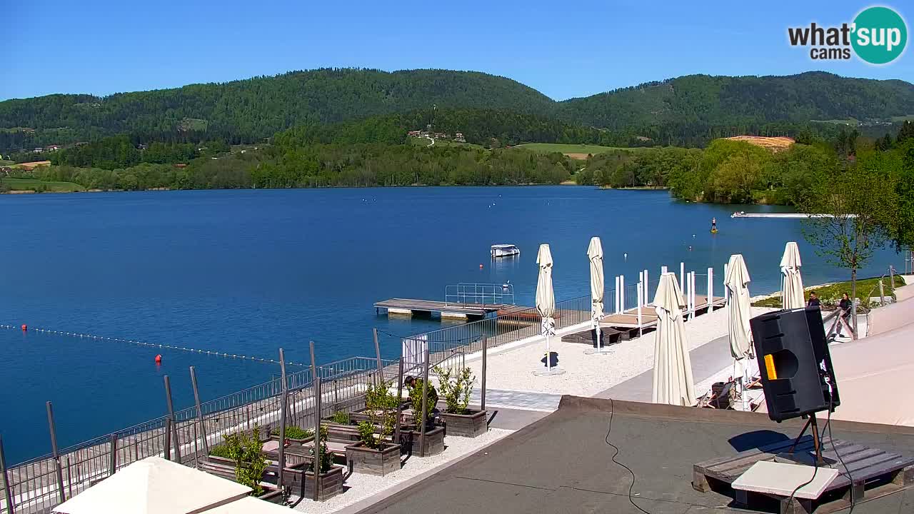 Webcam lac de Velenje – Vue en direct depuis Velenje Beach