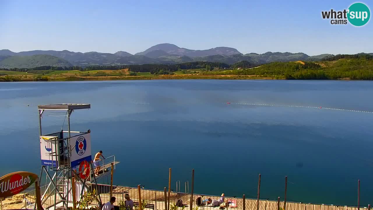 Velenje Lake Webcam – Live from Velenje Beach