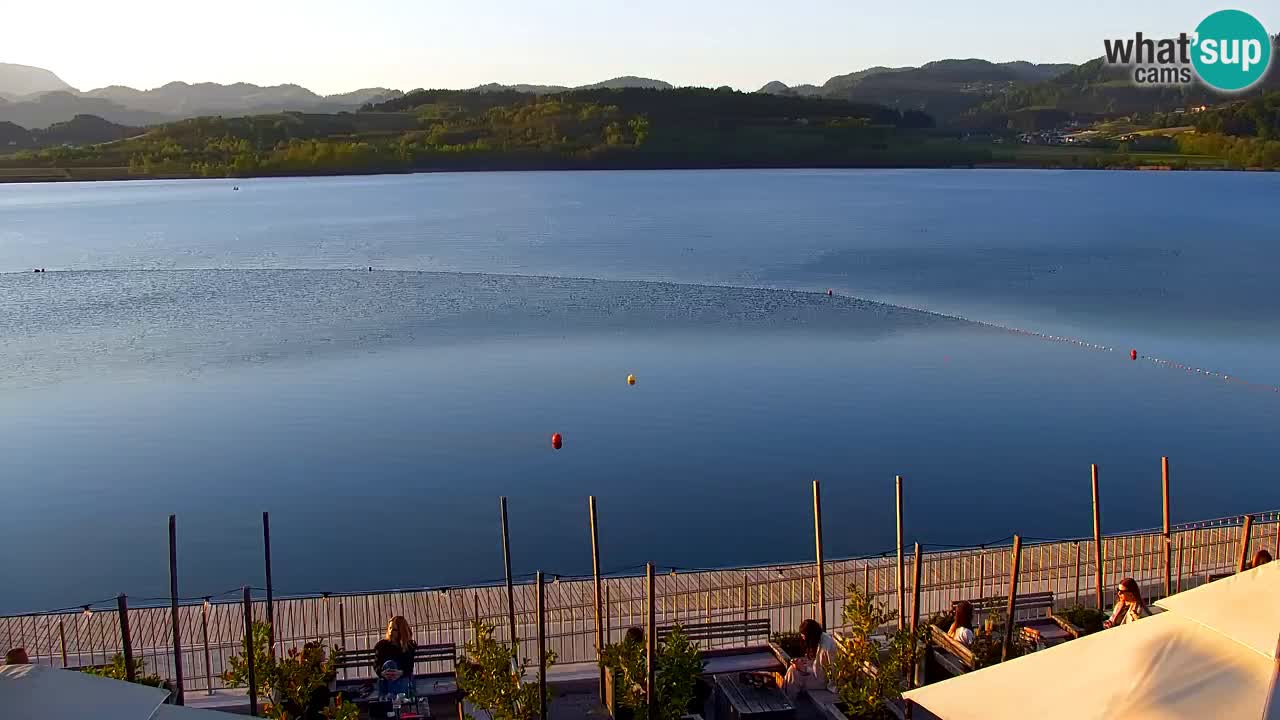 Webcam lago Velenje – Vista en directo desde Velenje Beach